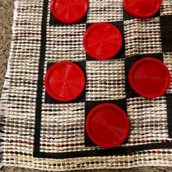 Giant Checkers and Tic Tac Toe Game - Picture 3 of 9